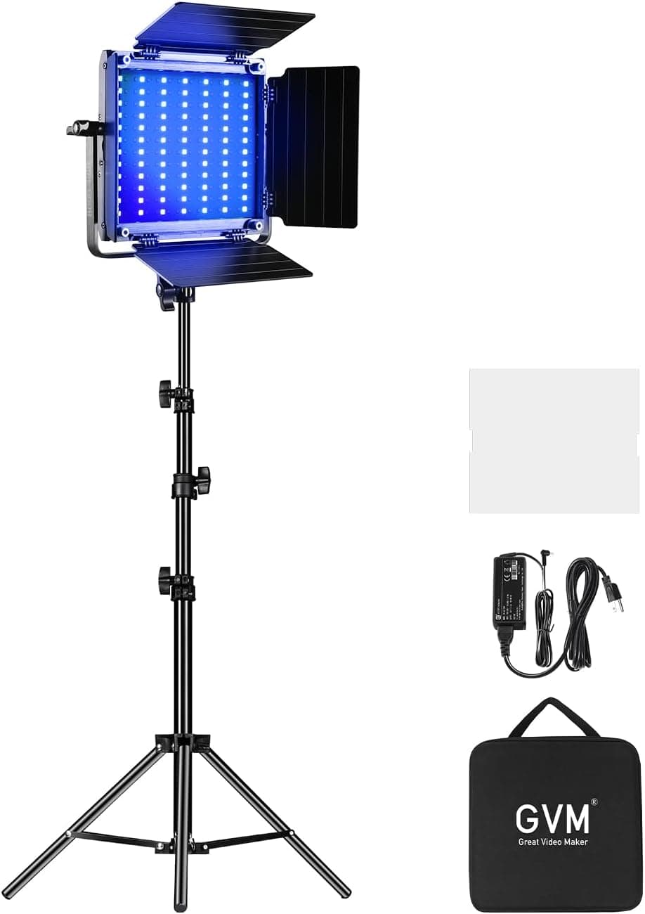 GVM 800D RGB LED Panel Set