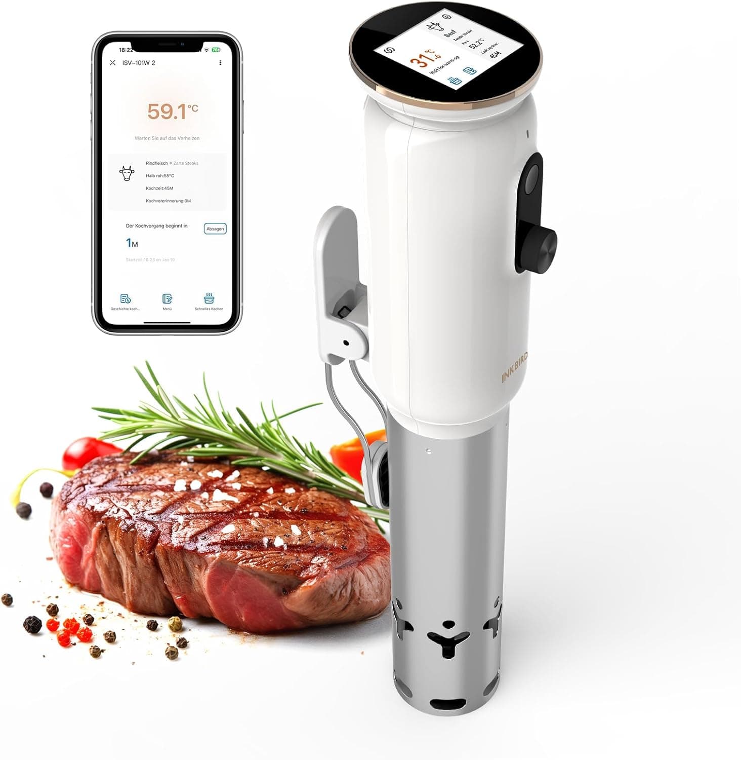 Inkbird ISV-100W WiFi Sous Vide Cooker