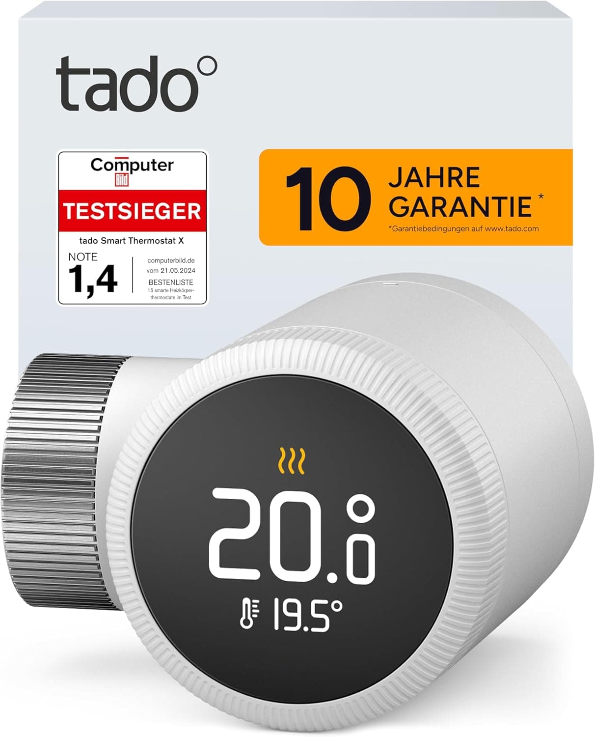 tado° Smartes Heizkörper-Thermostat V3+