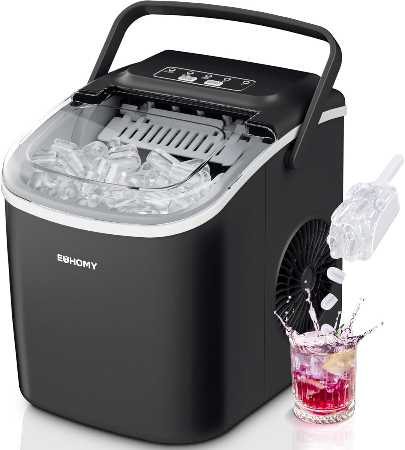 EUHOMY Eiswürfelmaschine