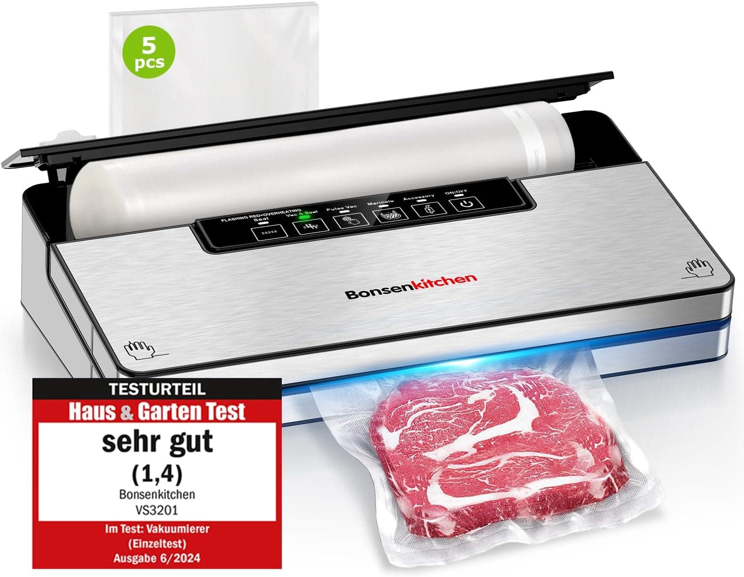 Bonsenkitchen Vakuumierer