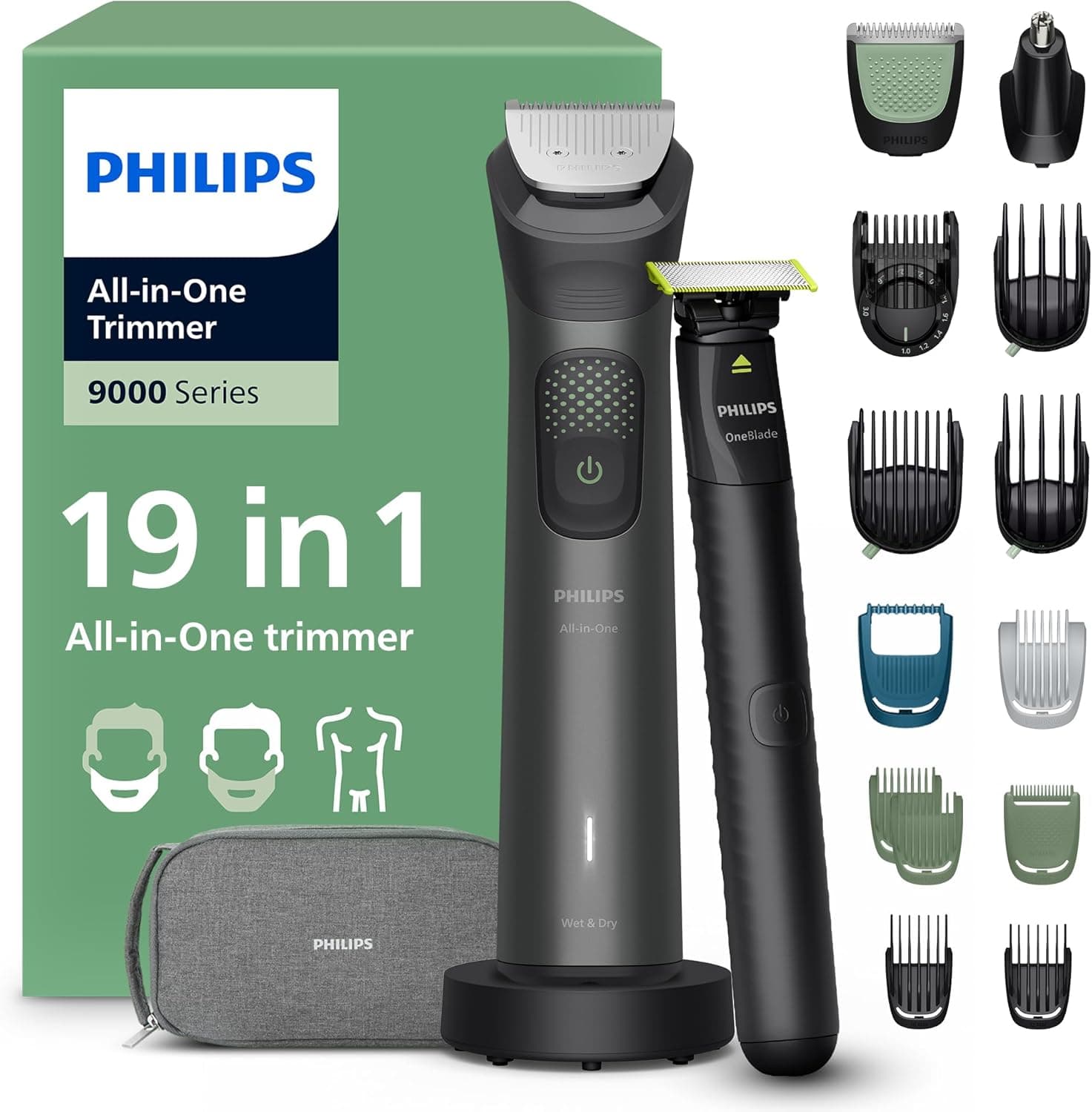 Philips Beardtrimmer 9000 Prestige BT9810/15