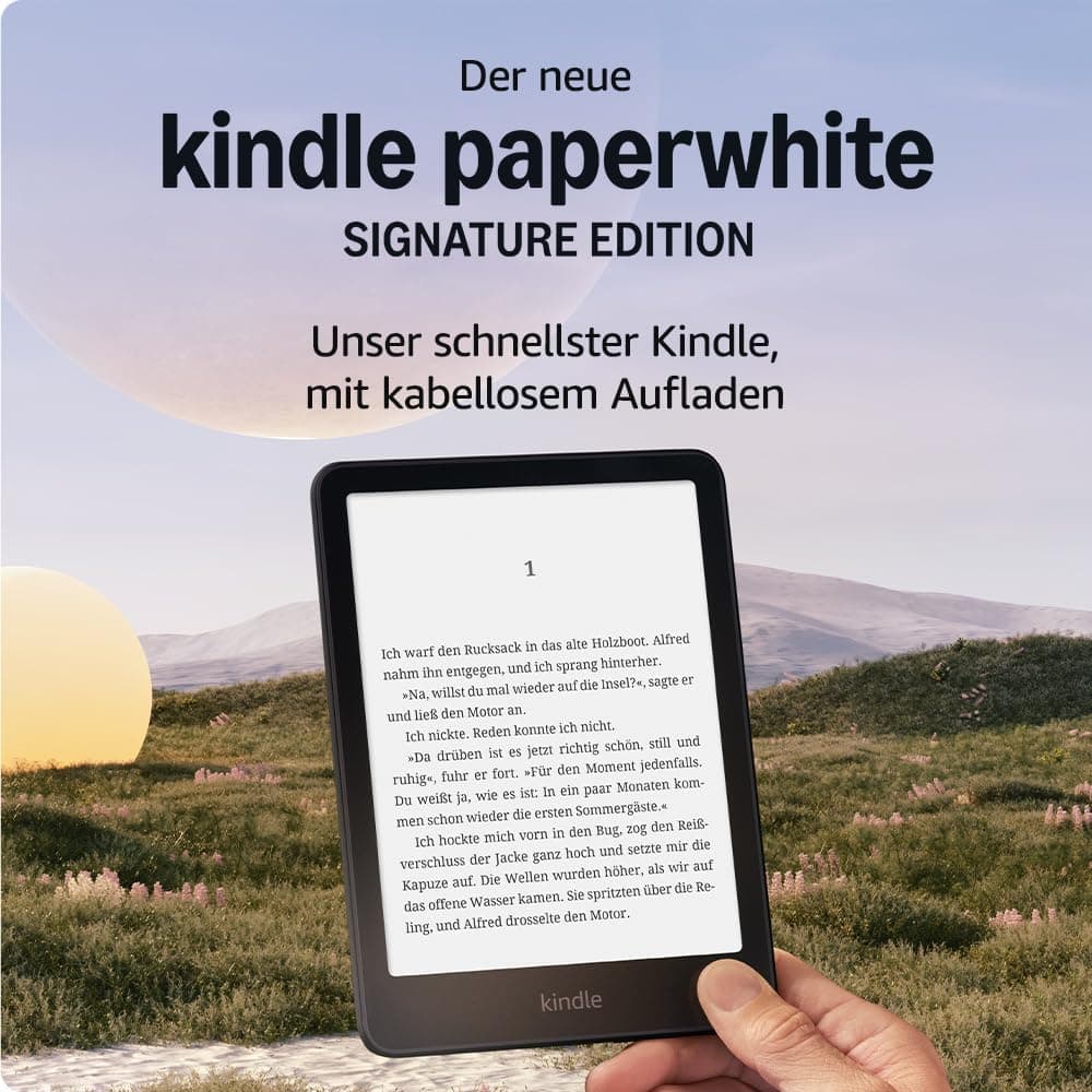 Amazon Kindle Paperwhite Signature Edition